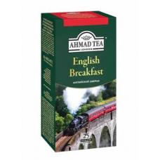 Чай Ахмад Английский Завтрак 25пак с ярлычком в фольгир конверте ГОСТ