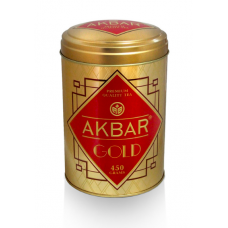 Чай Акбар Голд жестяная банка 450г 