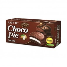 Пирожное Lotte Choco Pie какао 168 г (6 штук в упаковке)