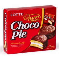 Пирожное Lotte Choco Pie 336 г (12 штук в упаковке)