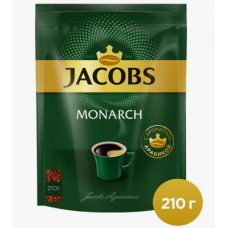 Кофе Якобс Монарх пакет 210гр
