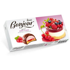 Десерт Конти Бонжур со вкусом ягод 232гр