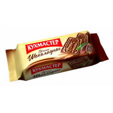 Печенье КМ Шоколадное сахарное 170гр
